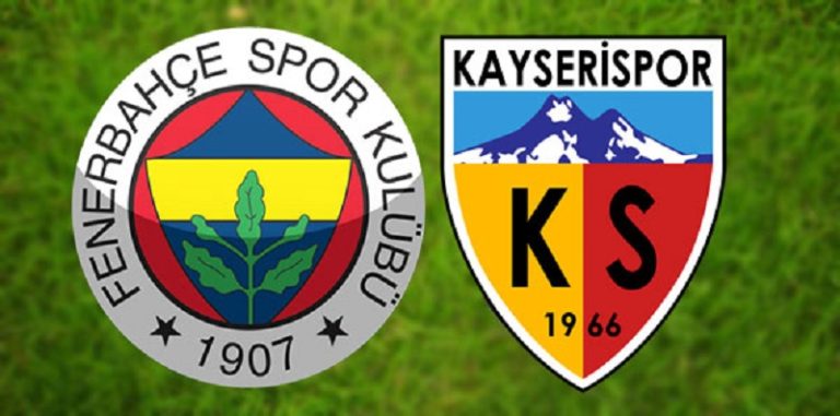 Fenerbahçe Kayserispor Maç Özeti ve Golleri 28 Ağustos 2016