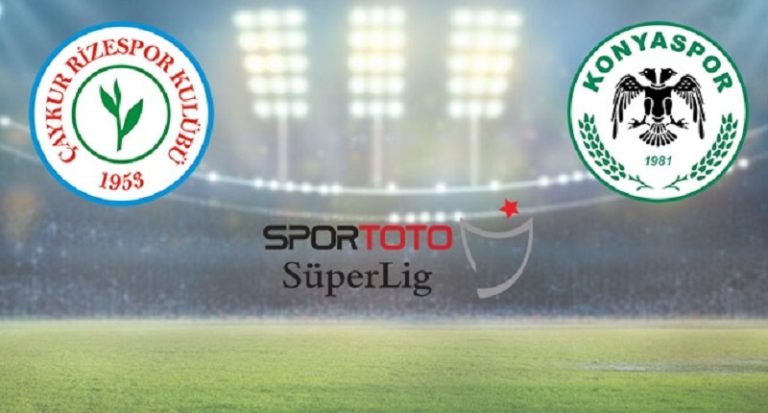 Çaykur Rizespor Atiker Konyaspor Maç Özeti ve Golleri 20 Ağustos 2016