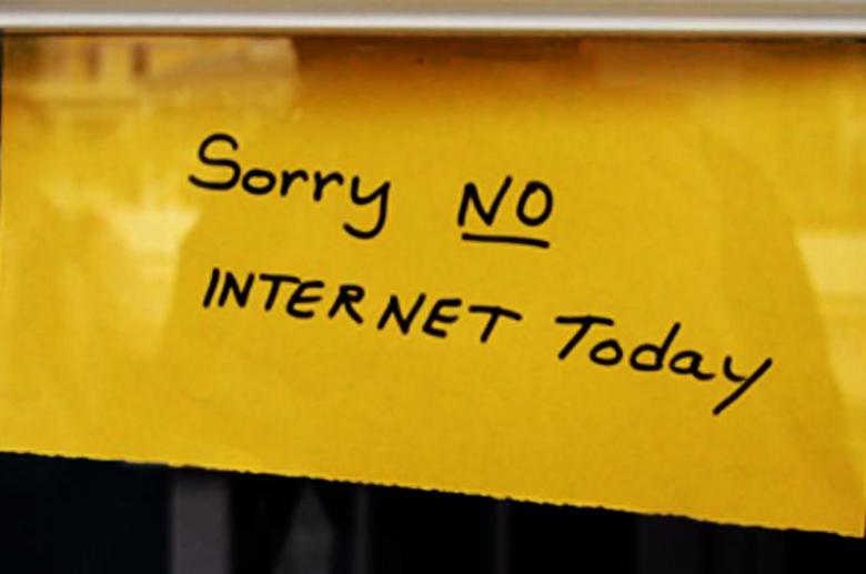 8. No Internet Connection